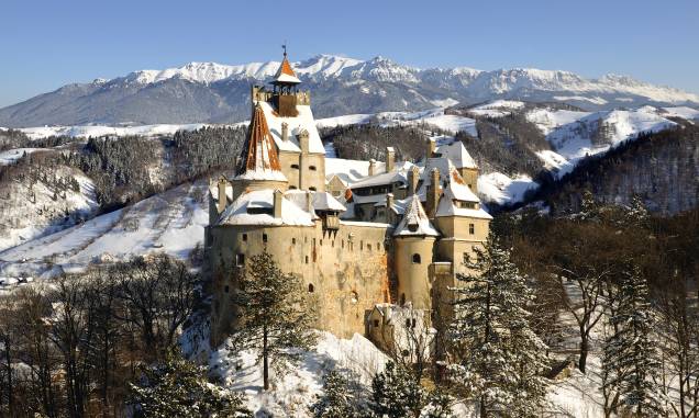 O Bran Castle, uma das atrações mais procuradas da Romênia O Bran Castle, uma das atrações mais procuradas da Romênia