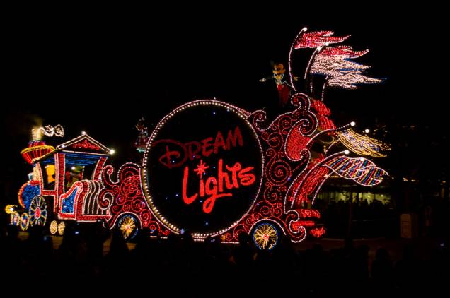 Parada Dream Lights, na Tokyo Disneyland Parada Dream Lights, na Tokyo Disneyland