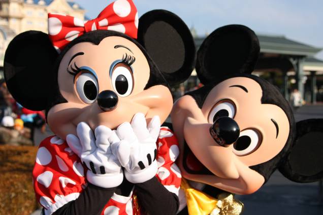 Mickey e Minnie na Tokyo Disneyland Mickey e Minnie na Tokyo Disneyland