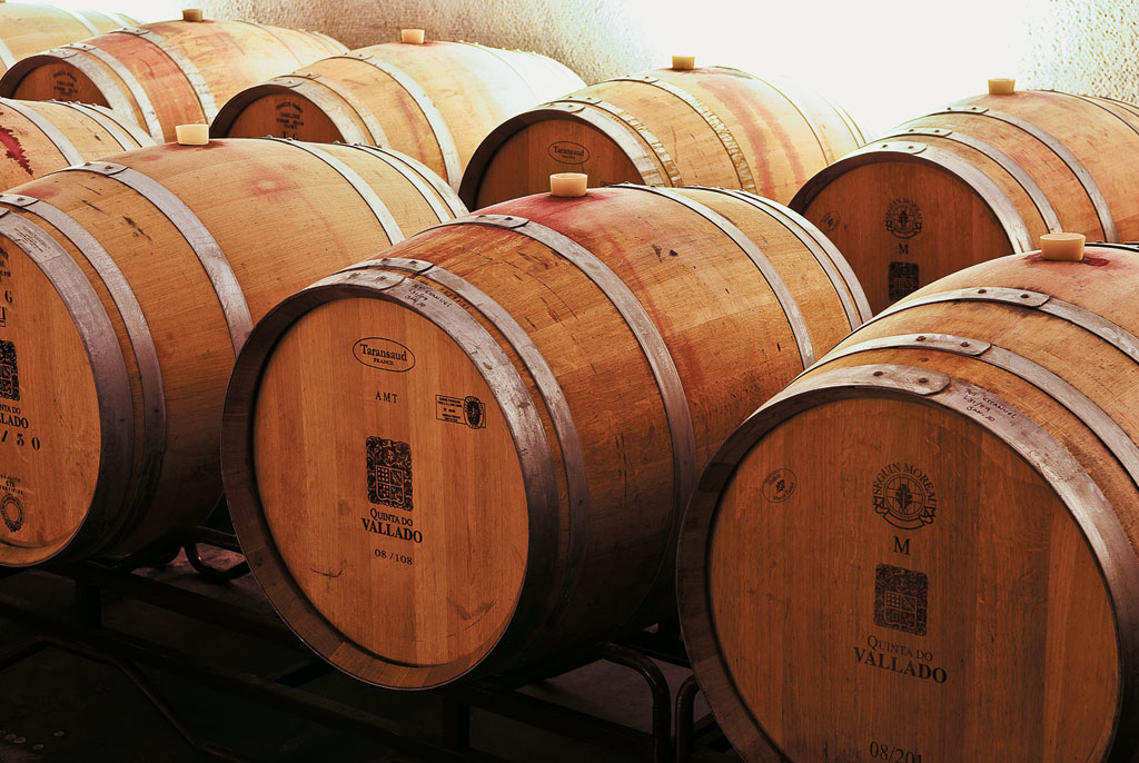 Tonéis da <strong>Quinta do Vallado</strong> Tonéis da <strong>Quinta do Vallado</strong>