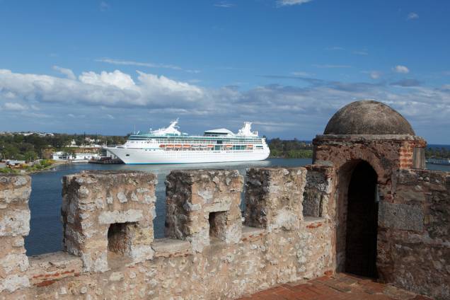Construída no início do século 16, a fortaleza de Santo Domingo, também conhecida como Ozama, é uma das mais antigas das Américas