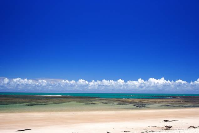 A praticamente deserta Ponta de Itaquena tem faixa de areia ampla e firme, ideal para caminhadas