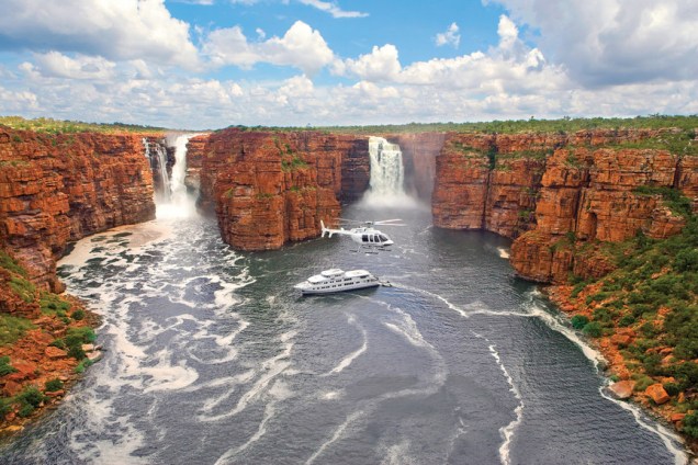 A True North Cruises organiza passeios na região de Kimberley, a mais setentrional da Austrália Ocidental