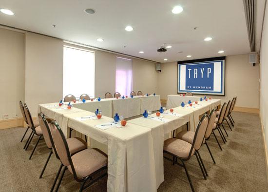 Área de eventos do <strong>Tryp Berrini</strong>, localziado em <a href="https://viajeaqui.abril.com.br/cidades/br-sp-sao-paulo" rel="São Paulo" target="_blank">São Paulo</a>, <a href="https://viajeaqui.abril.com.br/estados/br-sao-paulo" rel="São Paulo" target="_blank">São Paulo</a>
