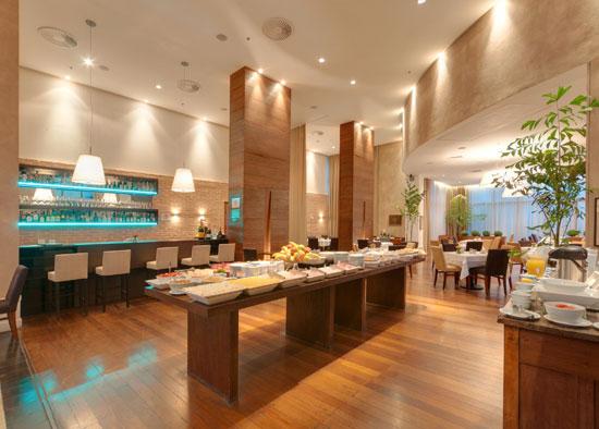 Restaurante do <strong>Tryp Iguatemi</strong>, localizado em <a href="https://viajeaqui.abril.com.br/cidades/br-sp-sao-paulo" rel="São Paulo" target="_blank">São Paulo</a>, <a href="https://viajeaqui.abril.com.br/estados/br-sao-paulo" rel="São Paulo" target="_blank">São Paulo</a>