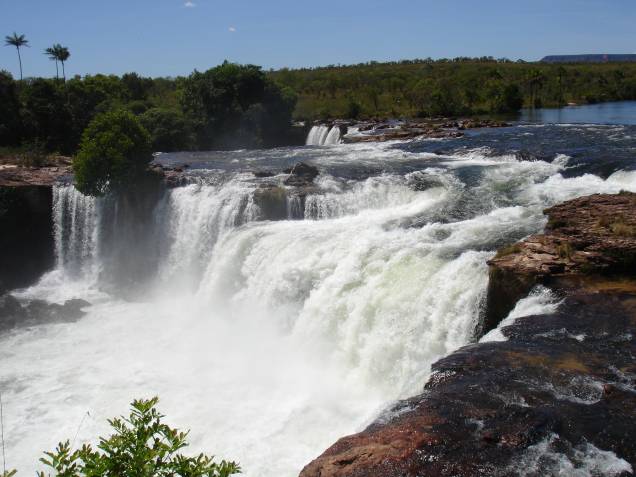 <a href="http://viajeaqui.abril.com.br/cidades/br-to-jalapao" rel="Jalapão" target="_blank"><strong>Jalapão</strong></a>    A Cachoeira da Velha, localizada no Rio Novo, é uma das principais atrações do Jalapão, no Tocantins