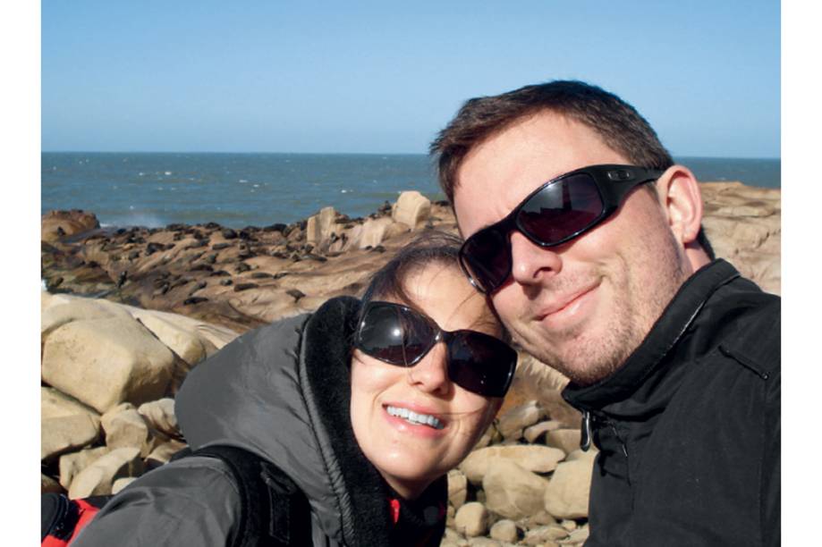 “Enquanto passávamos frio em <strong>Cabo Polônio</strong>, no Uruguai, os leões-marinhos lagarteavam.” — <strong>Angela e Vinícius Oliveira</strong>, São Leopoldo, RS
