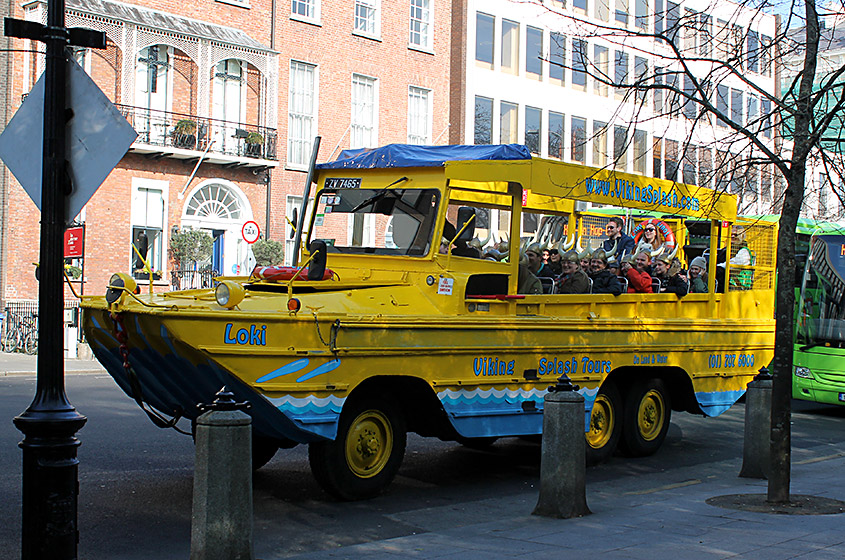 Viking Splash Tour caminhão, Dublin