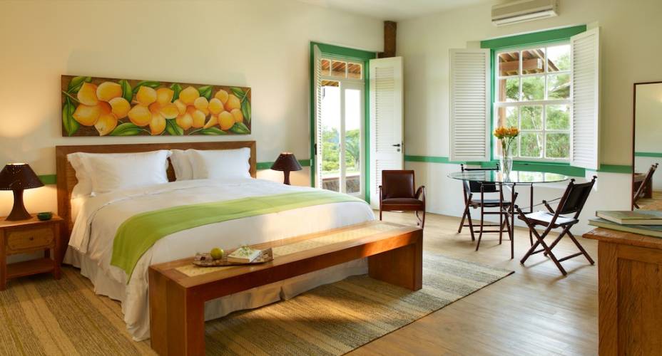 Quarto do Lake Villas Charm Hotel, em Amparo - SP