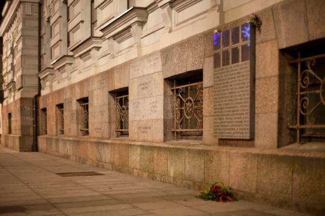 Fachada do Museu das Vítimas do Genocídio, em Vilnius
