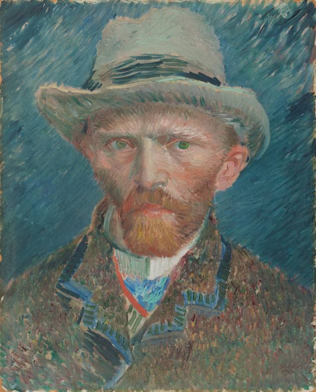 Autorretrato, Vincent van Gogh, 1887
