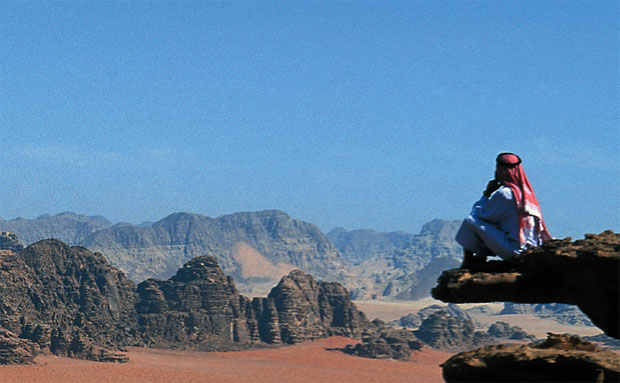 Wadi Rum, no Deserto da Arábia