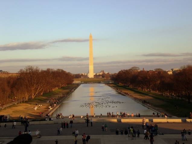 Washington Memorial e o Reflecting Pool