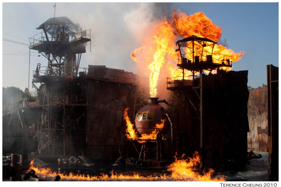 Waterworld Show no Universal Studios Hollywood Waterworld Show no Universal Studios Hollywood