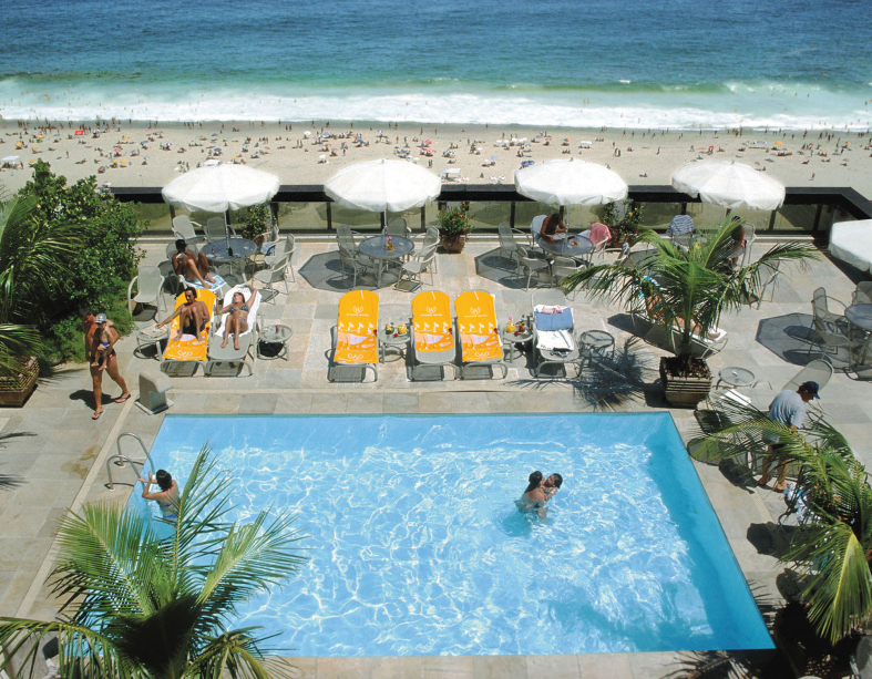 Piscina do Hotel Windsor Excelsior Copacabana, no Rio de Janeiro