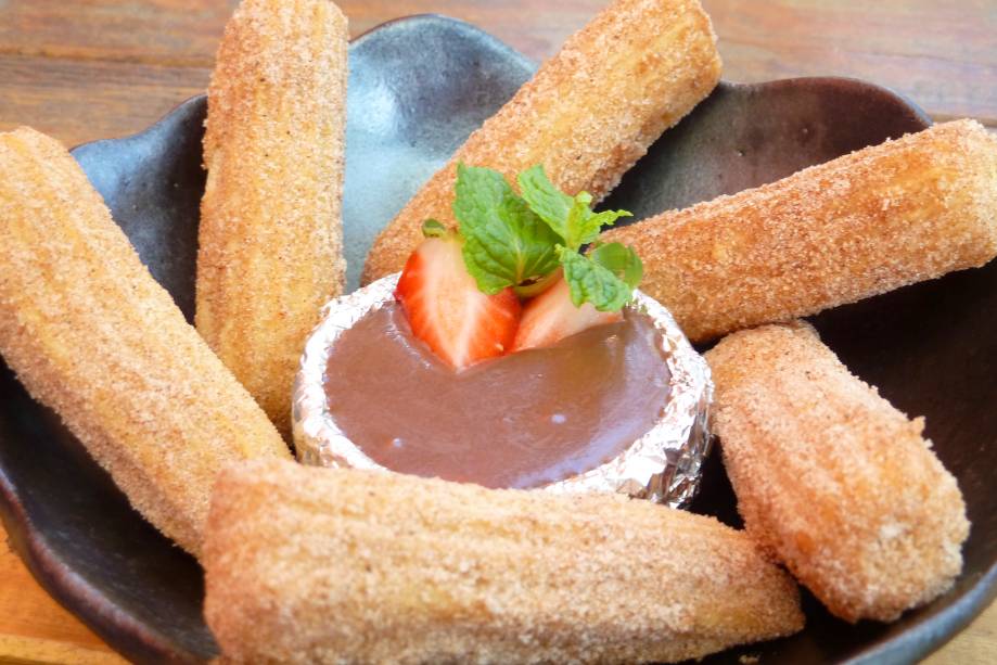 Churros, do Menys Lounge Bar, em São Paulo Churros, do Menys Lounge Bar, em São Paulo