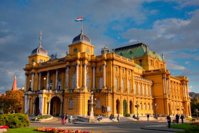 Ópera Nacional, em Zagreb