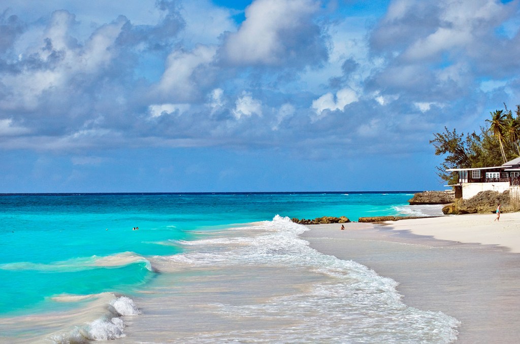 Praia em Barbados