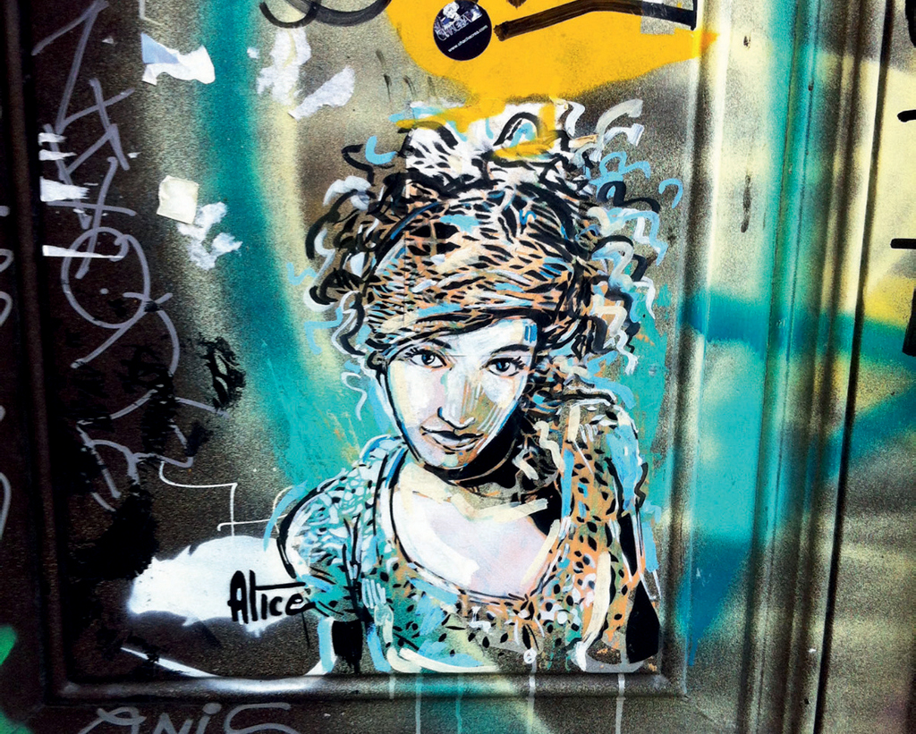 Grafite em Barcelona, Espanha