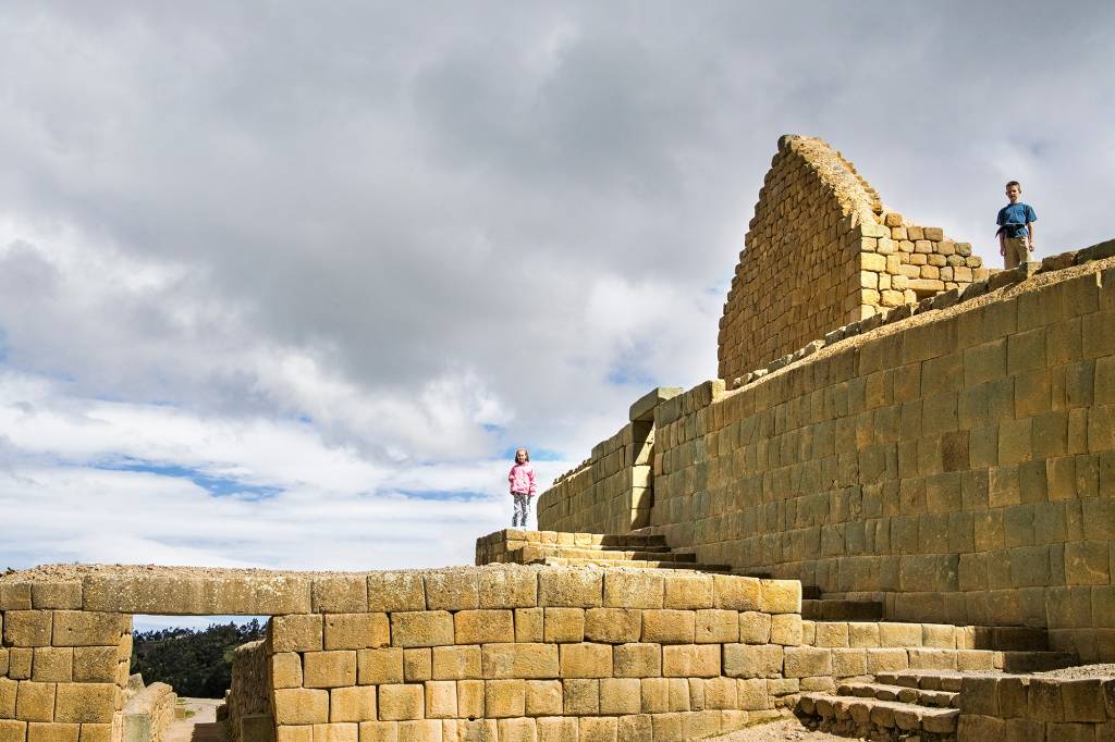 O Templo do Sol, em Ingapirca