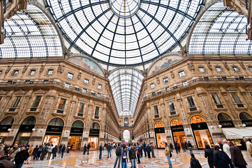 Galleria Vittorio Emanuele II Milão Itália