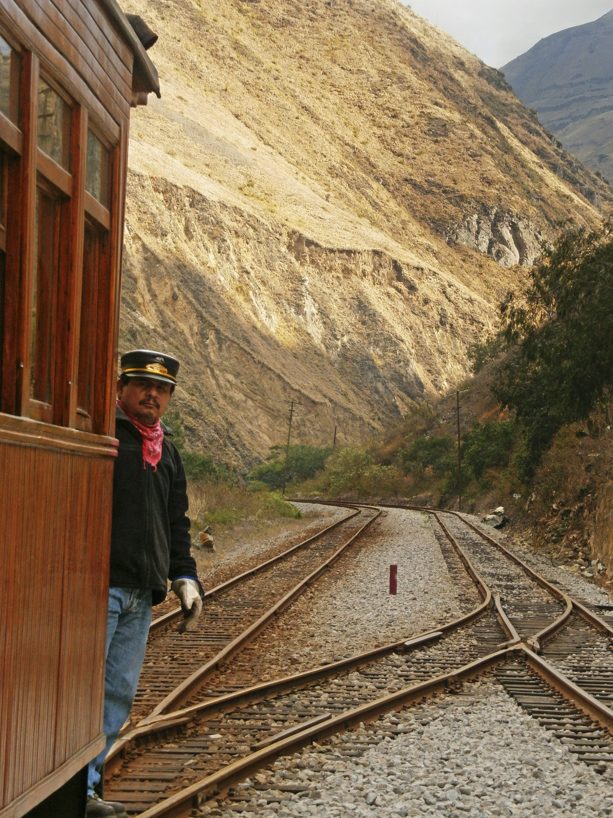 Trem do Cânion do Rio Chanchán, em Alausí