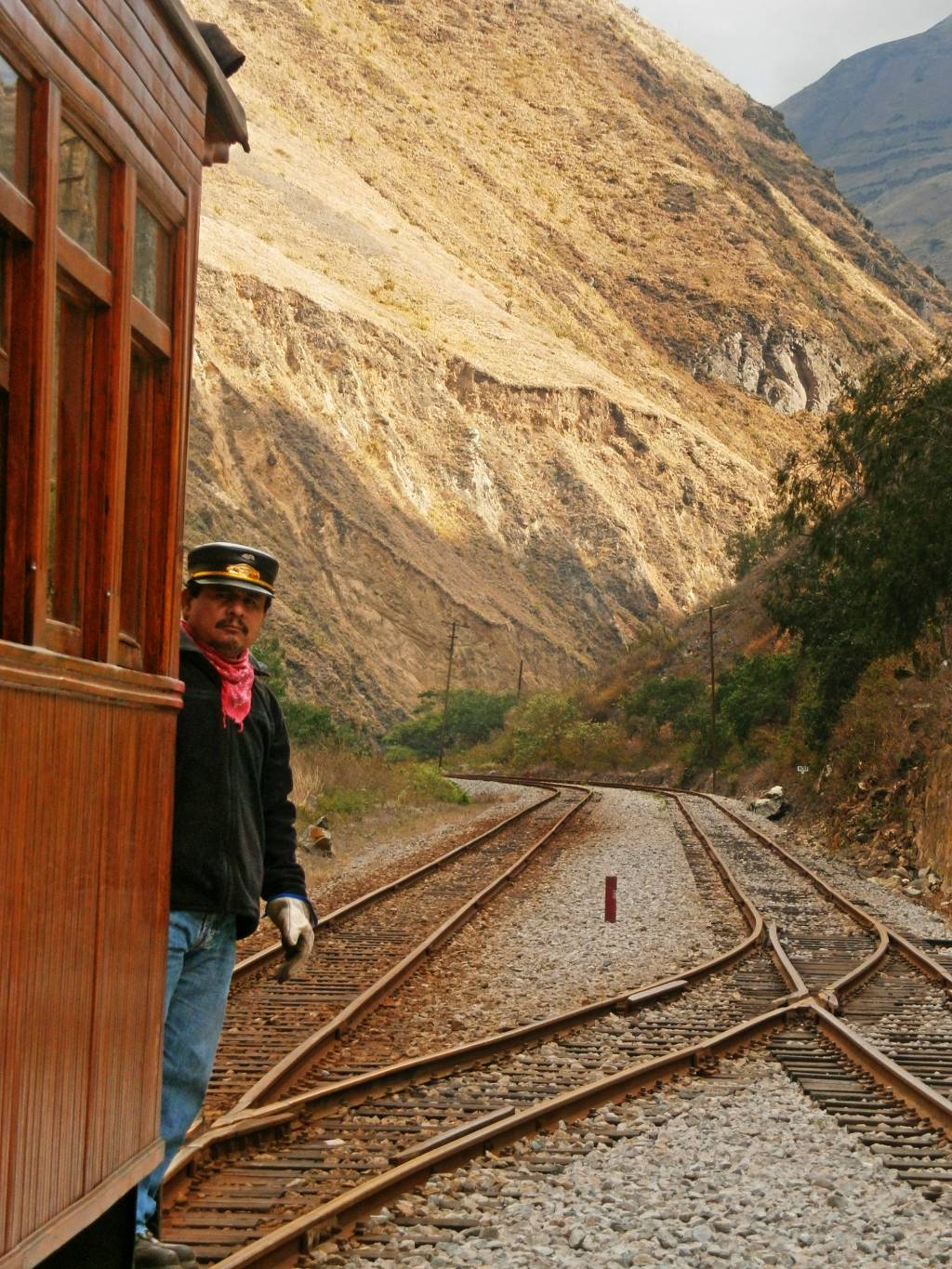 Trem do Cânion do Rio Chanchán, em Alausí