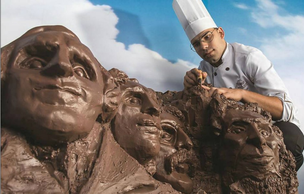 Mundo Chocolate, em Gramado (RS) - Monte Rushmore