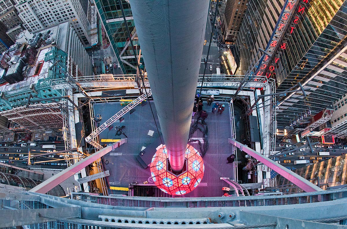 Times Square, Nova York, no Réveillon