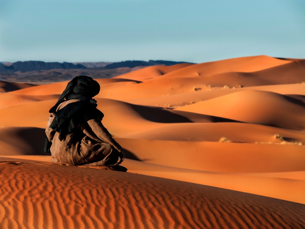 Tuaregue do Saara Marrocos