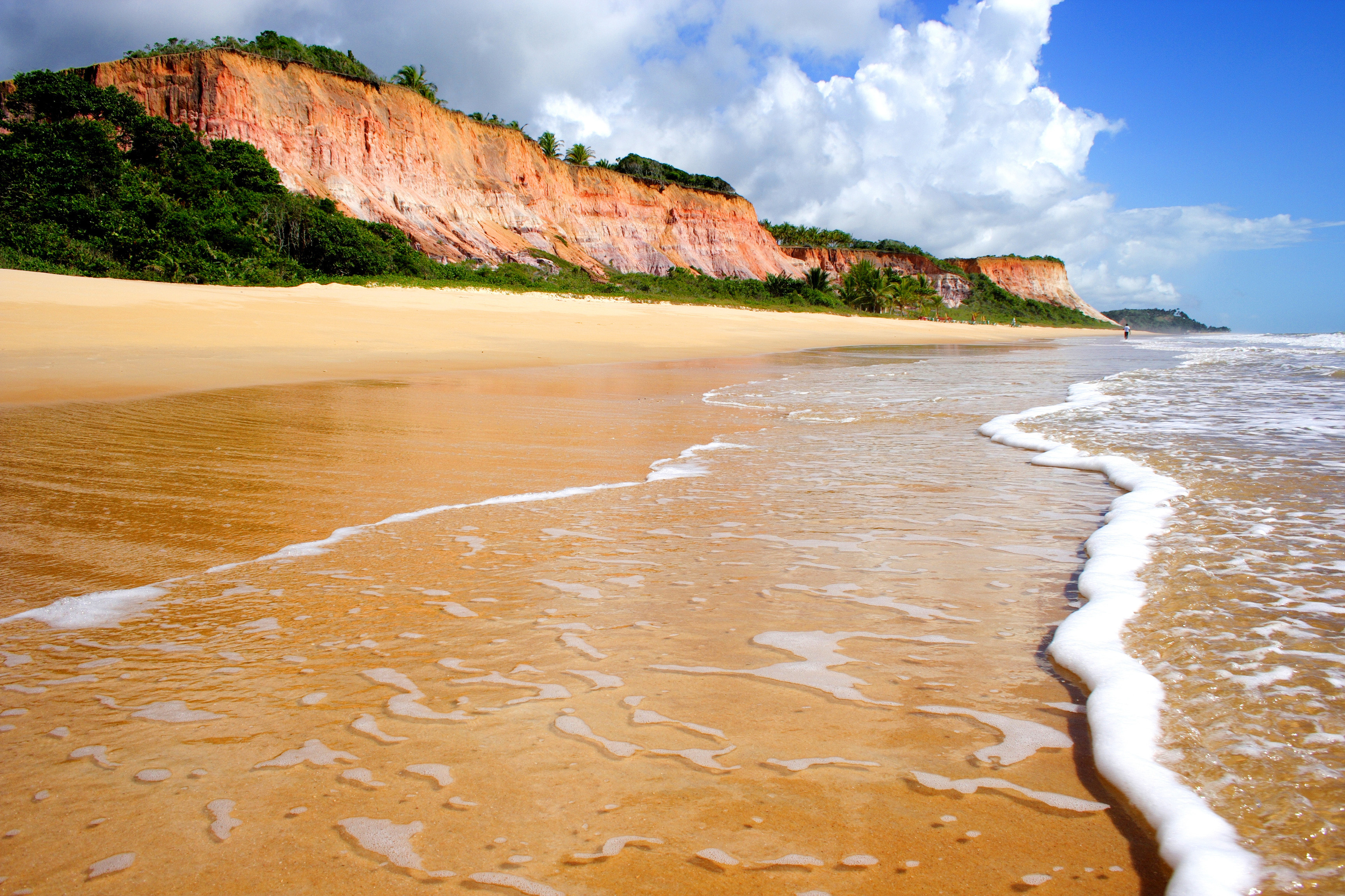 Praia do Taípe, em Trancoso, Porto Seguro, Bahia