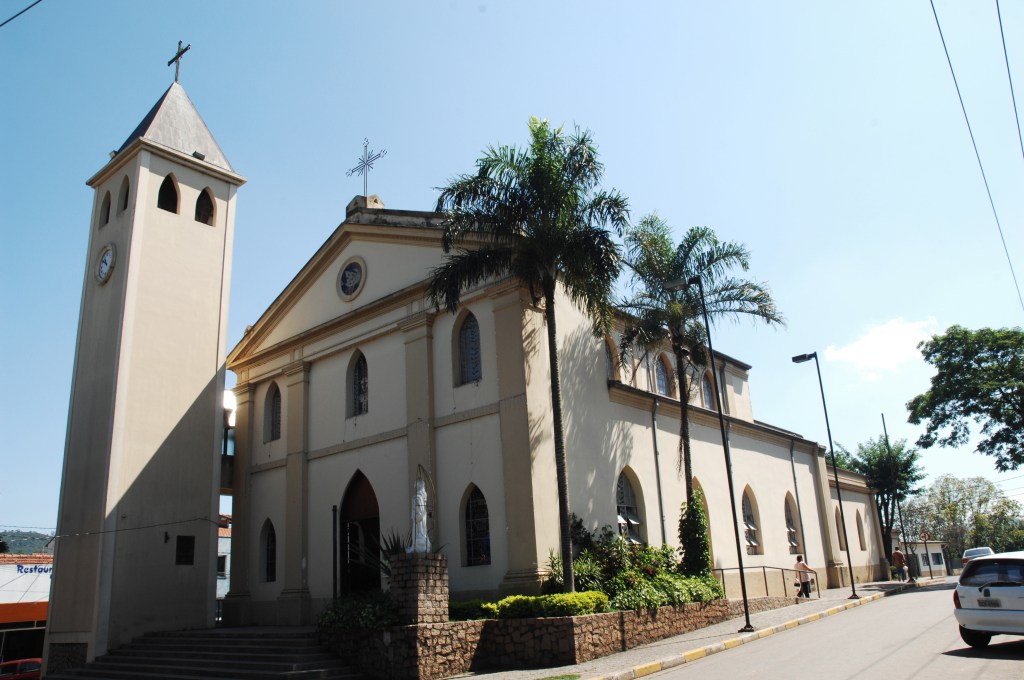 Igreja Matriz Imaculada Conceição, no centro de Morungaba, São Paulo
