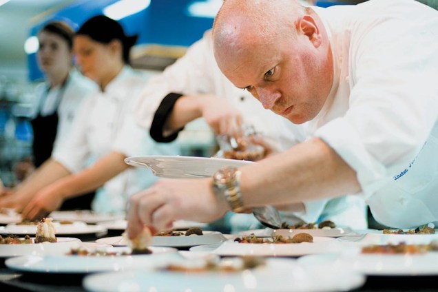 Dieter Koschina, chef do restaurante do Hotel Vila Joya, premiado com duas estrelas Michelin, em Albufeira