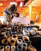 EU FUI: mercado em Bonnieux, na Provence, França EU FUI: mercado em Bonnieux, na Provence, França