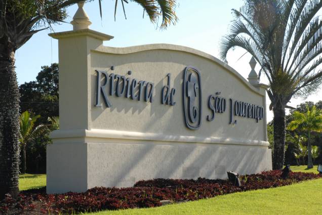 Entrada da Riviera de São Lourenço Entrada da Riviera de São Lourenço