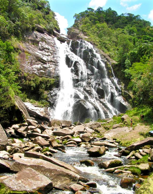 Cachoeira na Serra do Cipó Cachoeira na Serra do Cipó