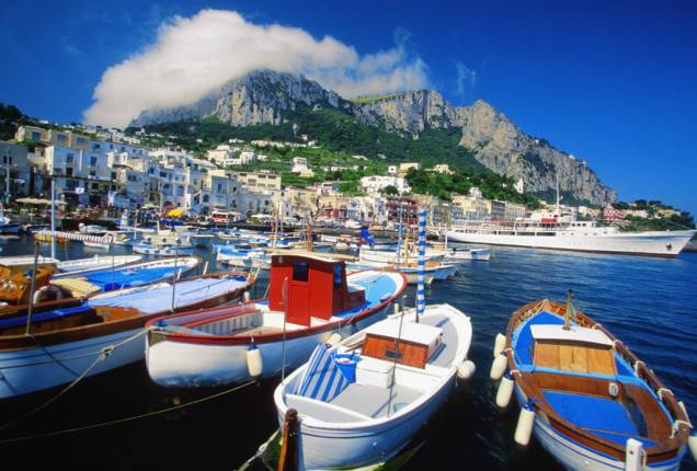 Porto Marina Grande, em Capri