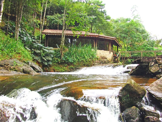 Sauna da pousada Fazenda do Sol