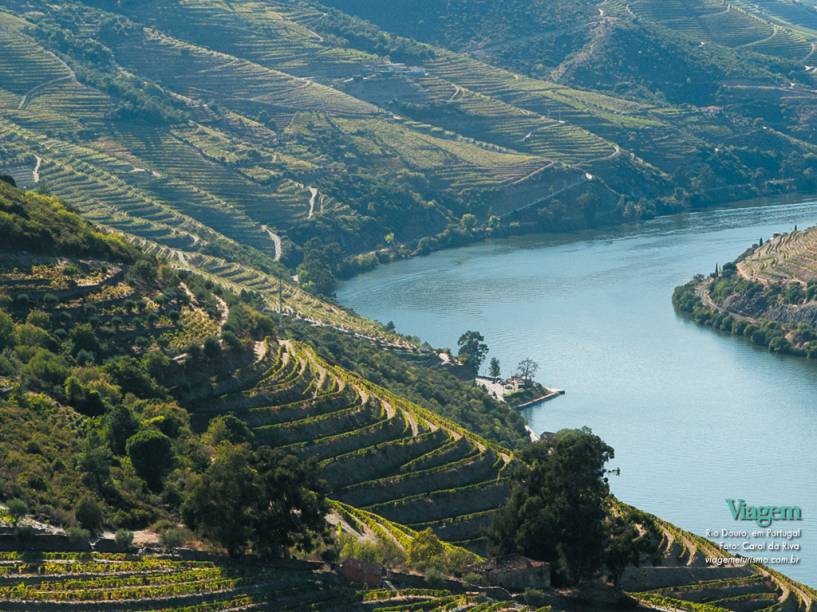 Rio Douro, em Portugal Rio Douro, em Portugal