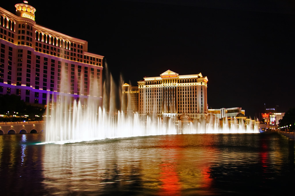 O Bellagio é um dos hotéis mais tradicionais e luxuosos de Las Vegas O Bellagio é um dos hotéis mais tradicionais e luxuosos de Las Vegas