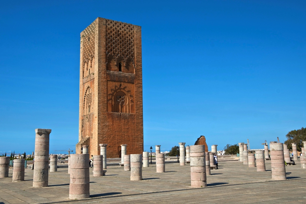 Torre Hassan, Rabat, Marrocos