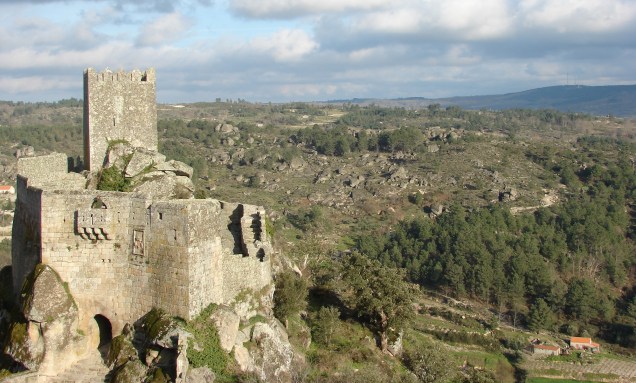 Castelo de Sortelha, na Serra da Estrela 