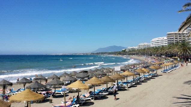 Marbella está entre os principais destinos de praia da Espanha