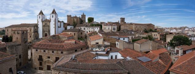 Cáceres tem um dos mais bem preservados conjuntos medievais da Europa Cáceres tem um dos mais bem preservados conjuntos medievais da Europa