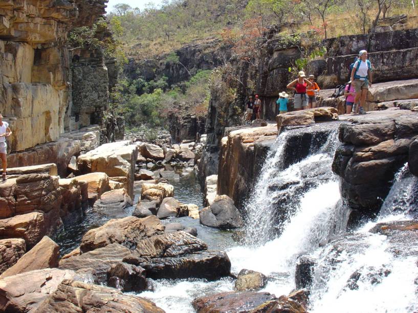 O melhor período para fazer os 16 quilômetros de trekking pelo Cerrado, com trechos difíceis, é de outubro a abril, quando as temperaturas estão mais amenas