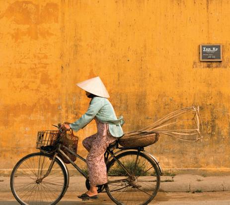 Bicicleta no Vietnã