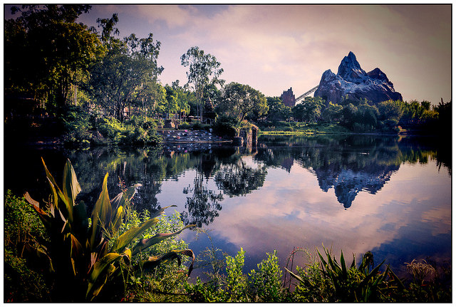 Expedition Everest, do Animal Kingdom, ao fundo (Foto: Flickr | Creative Commons - CC BY-NC-ND 2.0 | Mike Christoferson)