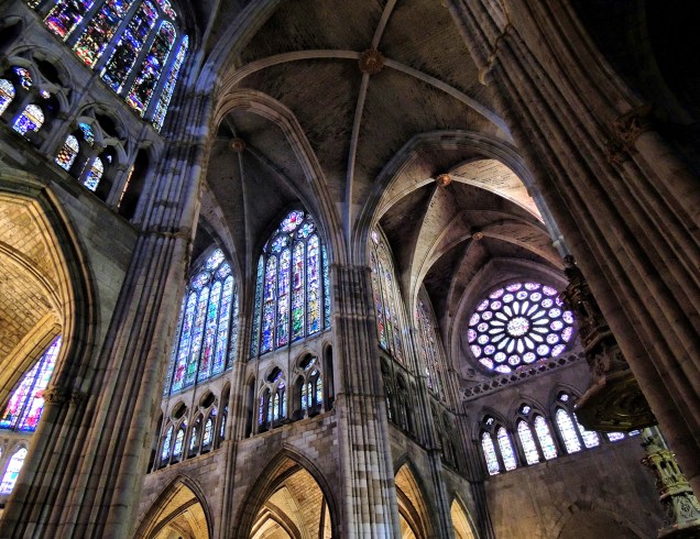 Interior da Catedral de Leon