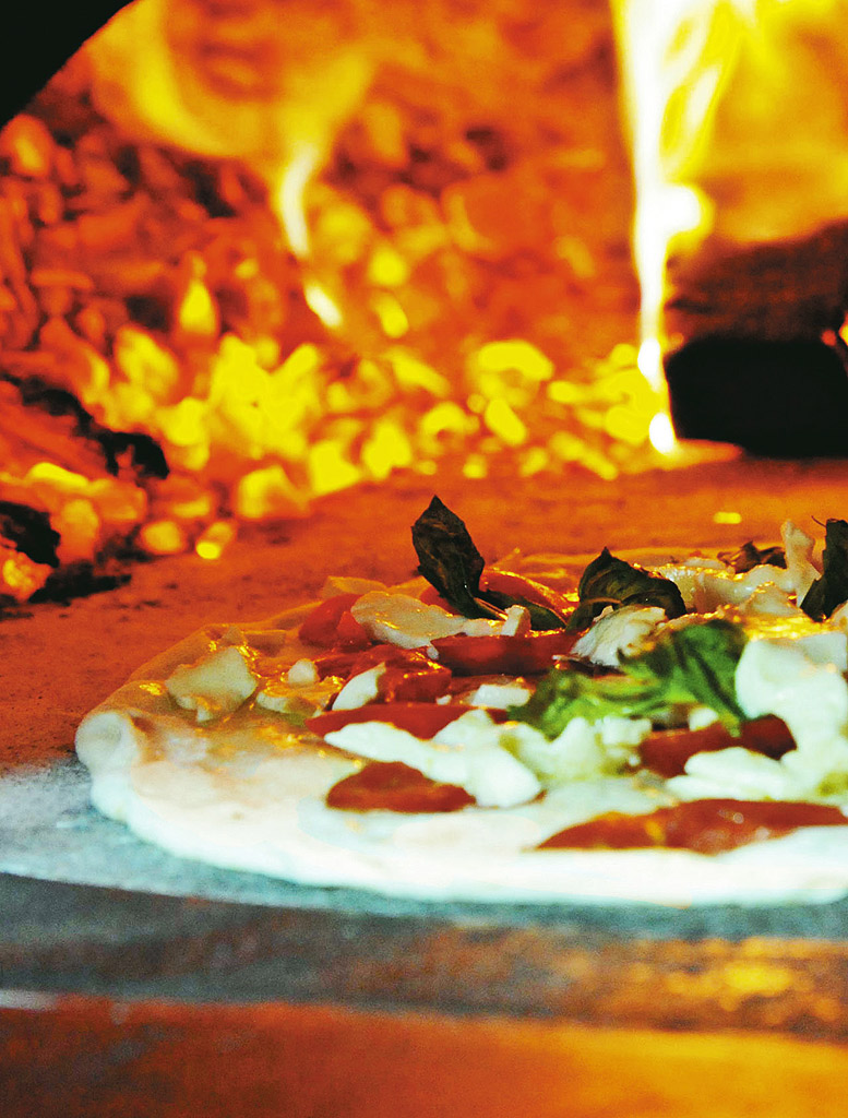 Pizza margherita da Pizzaria Brandi, Nápoles, Itália
