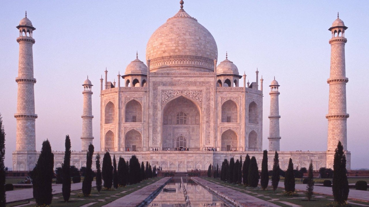 Taj Mahal, em Agra, na Índia